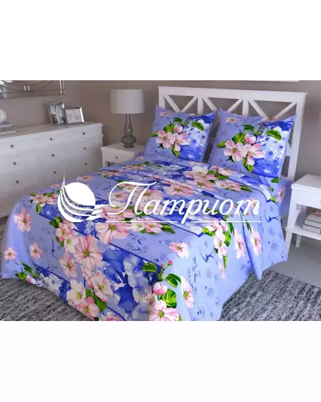 КПБ 1.5 спальный Лето, набивная бязь 125 г/м² 325